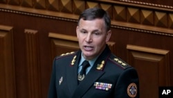 Міністр оборони України Валерій Гелетей