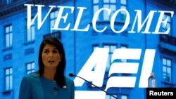 Đại sứ Hoa Kỳ tại LHQ Nikki Haley.