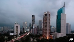 Kawasan pusat bisnis di ibu kota Jakarta. (Foto: dok).