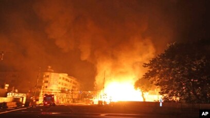 Gas Explosions in Kaohsiung, Taiwan - Friday, August 1
