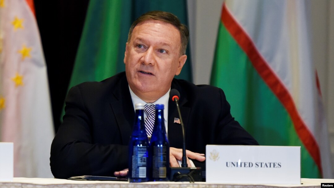 AQSh Davlat kotibi Mayk Pompeo Nyu-Yorkda Markaziy Osiyo tashqi ishlar vazirlari bilan muloqotni qildi, 22-sentabr, 2019 