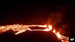 فوران کوه آتشفشان در شبه جزیره ریکیانس - جمعه ۱۹ مارس ۲۰۲۱