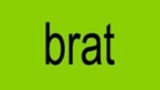 This cover image released by Atlantic Records shows "brat" by Charli XCX. (Atlantic Records via AP)