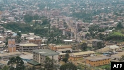 FILE - The city of Bamenda, Cameroon, is seen June 16, 2017. 