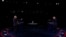 El candidato presidencial demócrata Joe Biden, a la izquierda, y el presidente Donald Trump participan en su segundo debate presidencial, celebrado en Nashville, Tennessee.
