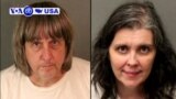 VOA60 America - A couple is being held on $9 million bail in California for allegedly abusing their children