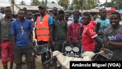 Jovens do distrito de Palma, Cabo Delgado, Moçambique