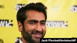 Kumail Nanjiani arrives for the world premiere of "Stuber" at the Paramount Theatre during the South by Southwest Film Festival on March 13, 2019, in Austin, Texas.