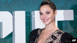 Gal Gadot, aktris dengan pendapatan terbesar pada tahun 2017 (foto: dok). 