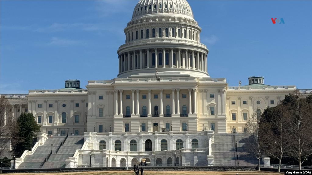 Capitolio de Estados Unidos en Washington DC. Foto VOA