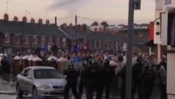 貝爾法斯特新教徒遊行穿越天主教徒區爆發衝突