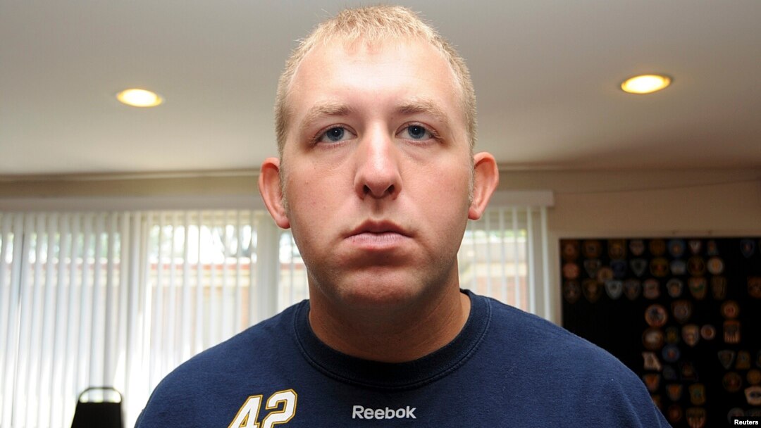 Darren Wilson, mantan polisi di kota Ferguson yang mengundurkan diri setelah kasus tewasnya remaja kulit hitam Michael Brown (foto: dok).