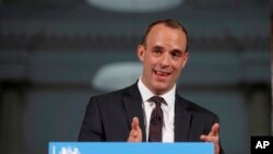 وەزیری کاروباری هاتنە دەرەوەی بەڕیتانیا لە یەکێتی ئەوروپا دۆمێنیک ڕاب 