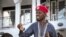 Bobi Wine à sa sortie de prison à Kampala en Ouganda, le 2 mai 2019.