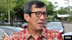 Menteri Hukum dan HAM Yasonna Laoly (foto: dok).