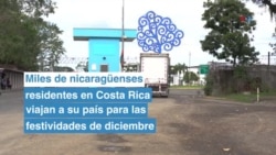 Miles de nicaragüenses en Costa Rica regresan a su país en fiestas de fin de año