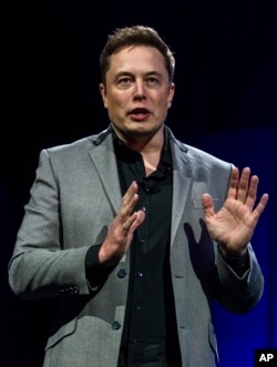 FILE - SpaceX CEO Elon Musk