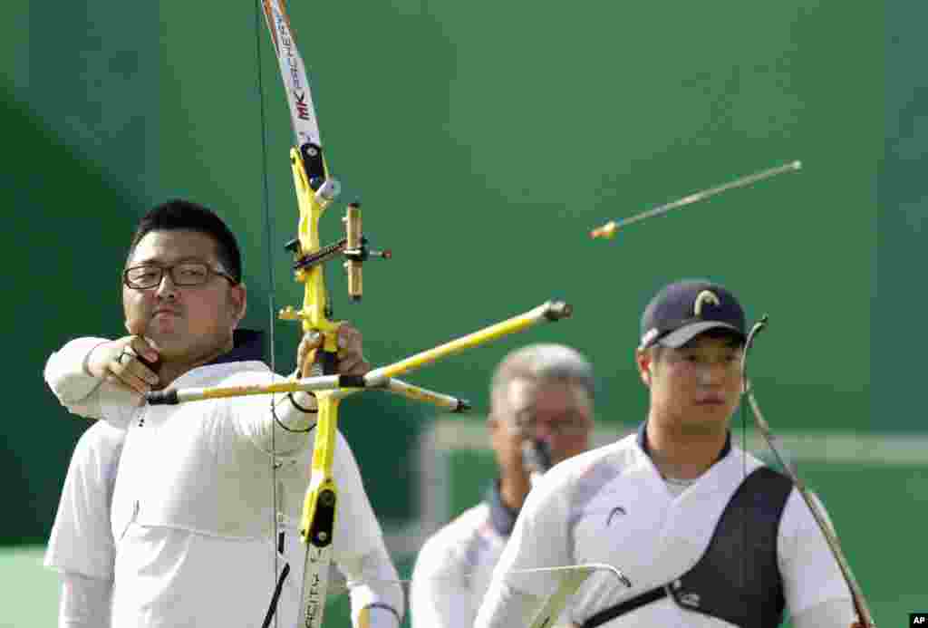 Güney Koreli okçu Kim Woo-jin