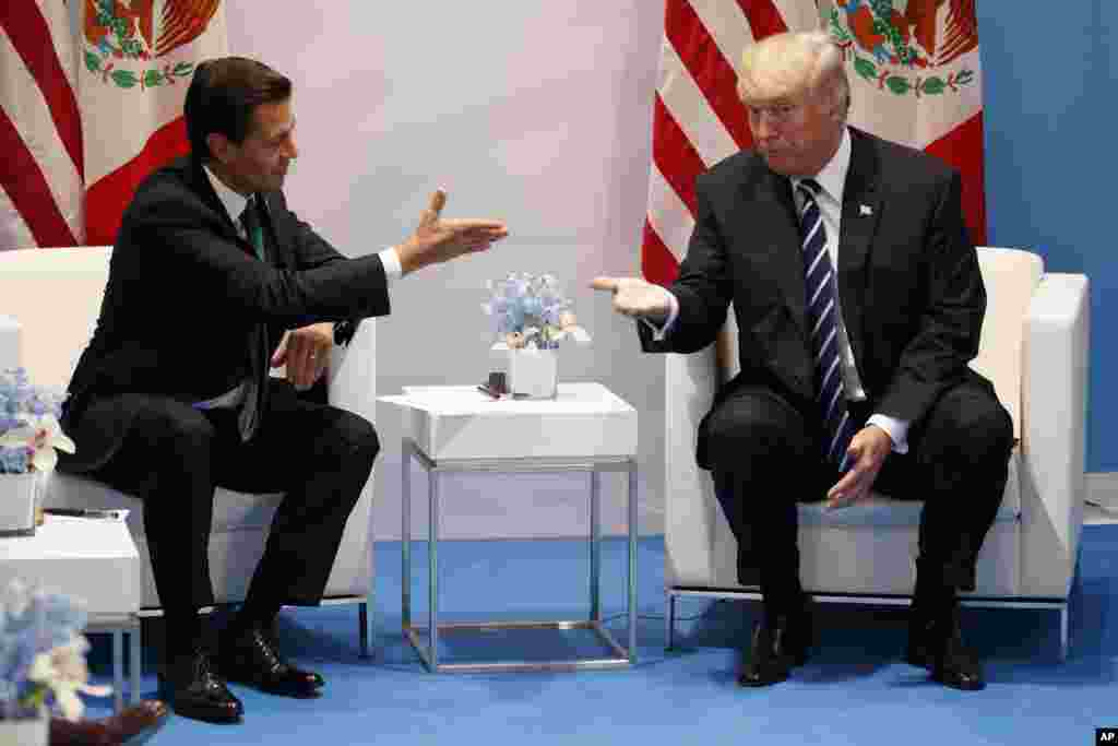 AQSh va Meksika rahbarlari, Donald Tramp va Enrike Pena Nieto