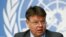 FILE - Petteri Taalas, secretary-general of the World Meteorological Organization, is pictured at the U.N. Office in Geneva, Oct. 24, 2016.