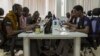 Andela fellows work on projects at the company's office in Lagos, Nigeria, June 30, 2016. (Photo: Chris Stein for VOA)