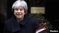 Perdana Menteri Inggris Theresa May (foto: dok). 