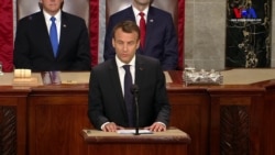 Macron Amerikan Kongresi’nde Konuştu