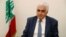 Lebanese Foreign Minister Nassif Hitti, prepares to leave his office after he announced his resignation at the Foreign Ministry, in Beirut, Lebanon, Aug. 3, 2020. 