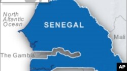 Map of Senegal