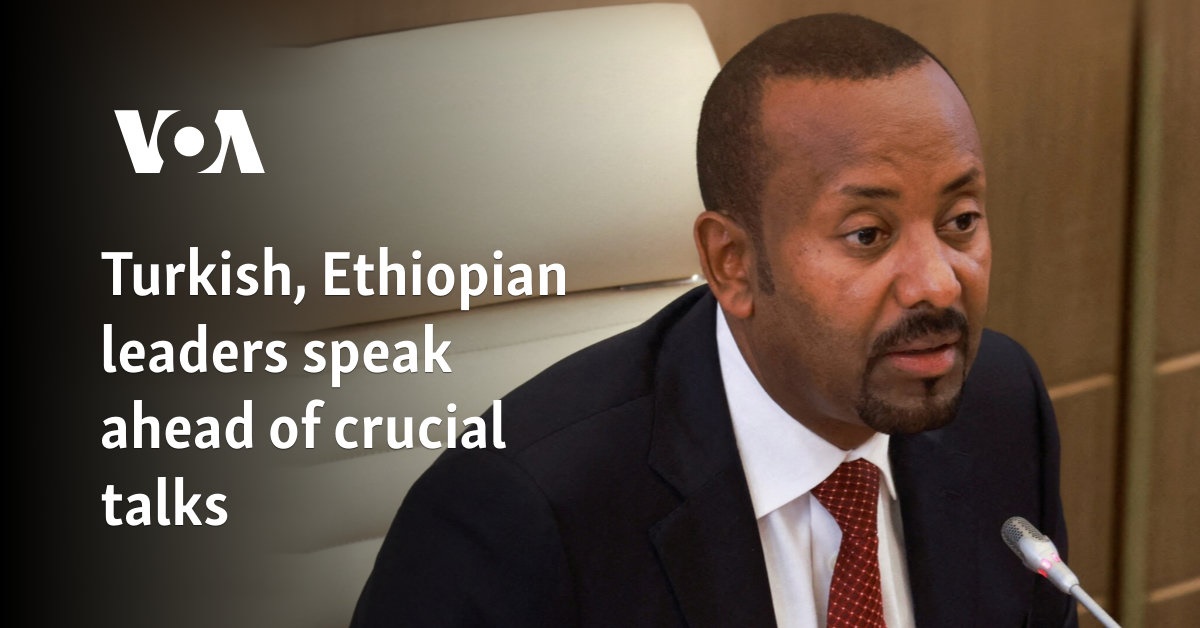 Turkish, Ethiopian leaders speak ahead of crucial talks