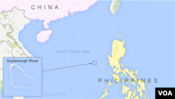 Scarborough Shoal in the South China Sea