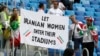 حمایت از حضور زنان ایرانی در ورزشگاه‌ها هنگام بازی تیم ملی ایران در جام جهانی روسیه