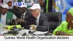 VOA60 Africa - Guinea: World Health Organization declares country free of Ebola after