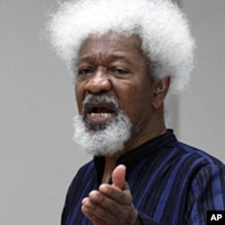 Nigerian writer and Nobel Laureate Wole Soyinka in Pretoria, February 1, 2012.