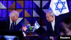 جو بایدن و بنیامین نتانیاهو