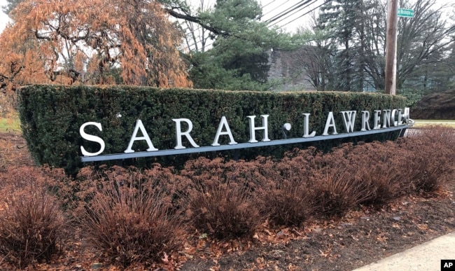 Sarah Lawrence College, outside of New York City, is one school that is adjusting essay questions after the Supreme Court decision on affirmative action. (AP Photo/Luke Sheridan, File)