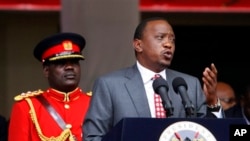 Shugaban kasar Kenya Uhuru Kenyatta.