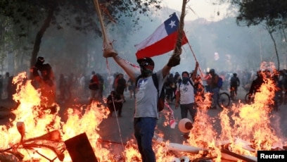 Resultado de imagen para protesta chile