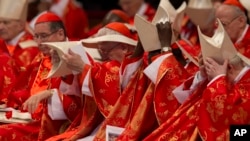 Cardinals Attend Mass Before the Conclave