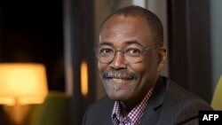 Le cinéaste Mahamat Saleh Haroun, lors du Festival international du film de Toronto, Ontario, 10 septembre 2017.