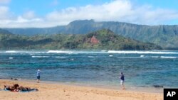 Hawaii, shown is a beach on Kauai on Feb. 14, 2018, American Samoa, Guam, Puerto Rico, the U.S. Virgin Islands and most of Arizona don't observe daylight saving time.