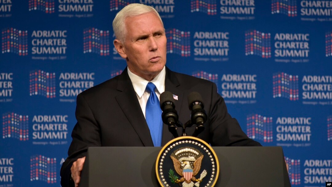Wakil Presiden AS Mike Pence (foto: dok). 