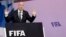 ကမ္ဘာ့ဘောလုံးအဖွဲ့ချုပ် (FIFA) ဥက္ကဋ္ဌ Gianni Infantino