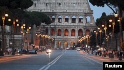 Vue du Colisée de Rome