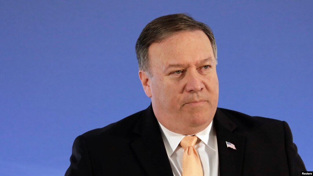 Majk Pompeo, državni sekretar SAD