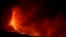 Lava flows from a volcano on the Canary island of La Palma, Spain on Oct. 2, 2021. An erupting volcano on the Spanish island off northwest Africa has blown open another fissure on its hillside.