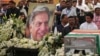 People pay homage to Indian business leader Ratan Tata who died on Wednesday night, in the lawns of the National Centre for the Performing Arts (NCPA), in Mumbai, India, Oct. 10, 2024. 