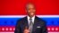 FILE - Eric Adams, Brooklyn borough president and Democratic candidate for New York City mayor, speaks during a debate in New York, Oct. 26, 2021. 