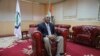 Ibrahim Elbadawi, ministre des Finances du Soudan par intérim, lors d'uneune interview à Khartoum, au Soudan, le 28 janvier 2020.