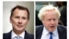 Boris Johnson affrontera Jeremy Hunt